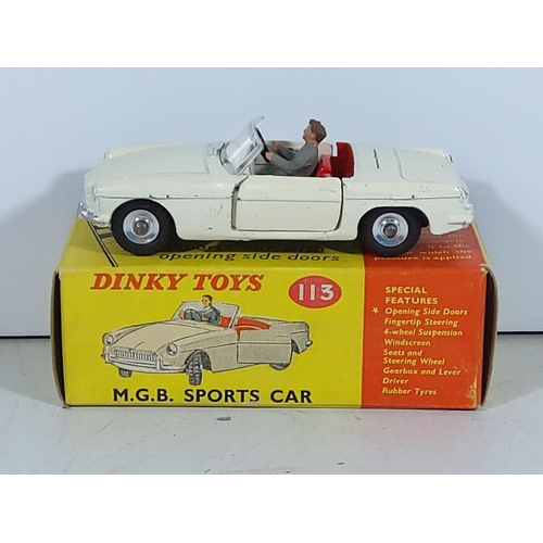 35 - 3 Boxed Dinky toys 146, 113, 622