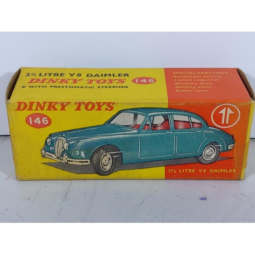 35 - 3 Boxed Dinky toys 146, 113, 622