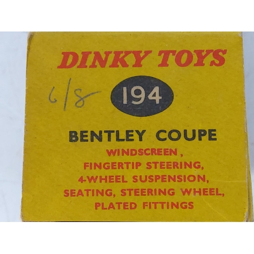 36 - 3 Boxed Dinky toys 194,185,112