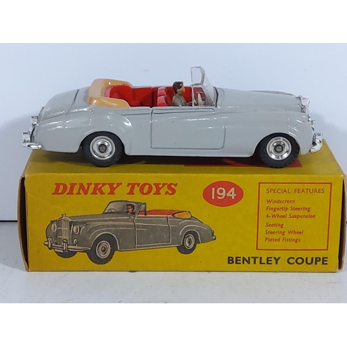 36 - 3 Boxed Dinky toys 194,185,112