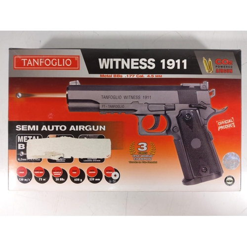 55 - Tanfoglio Witness 1911 Semi auto airgun