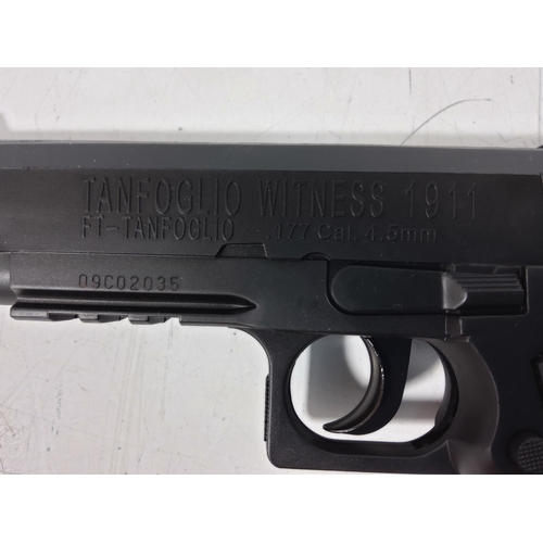 55 - Tanfoglio Witness 1911 Semi auto airgun