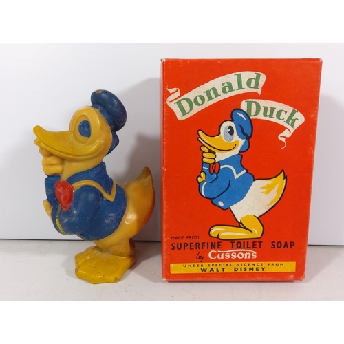 61 - Disney vintage soap and figure