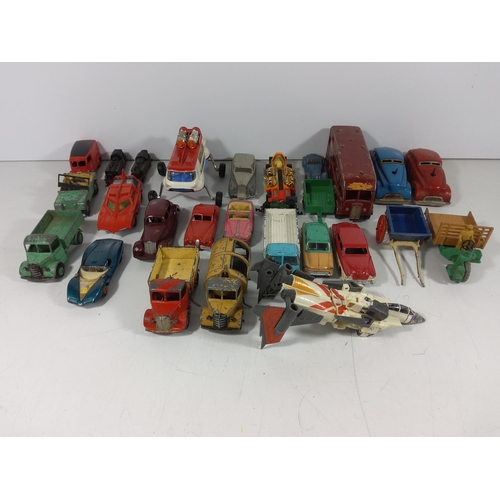 64 - Qty of model vehicles including Dinky