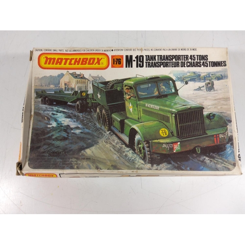 69 - 4 Matchbox model kits