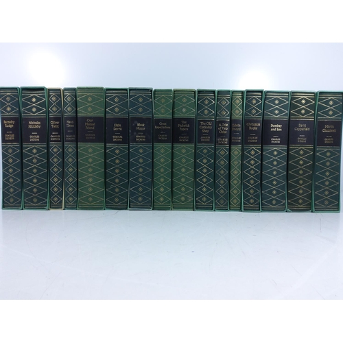 7 - Selection of 16 Charles Dickens Folio Society books