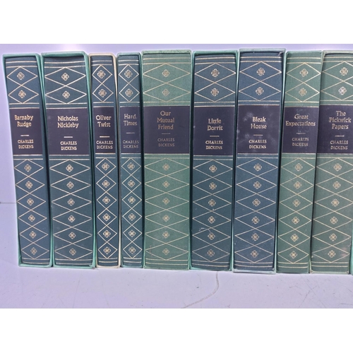 7 - Selection of 16 Charles Dickens Folio Society books