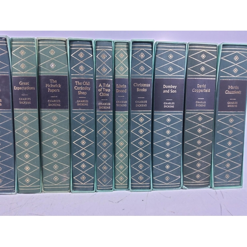 7 - Selection of 16 Charles Dickens Folio Society books