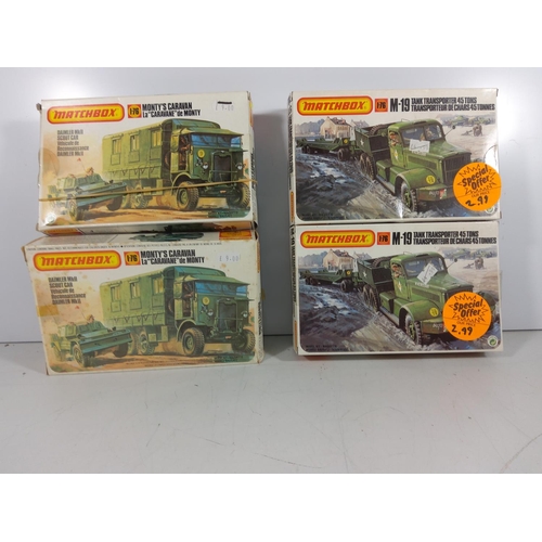 70 - 4 Matchbox model kits