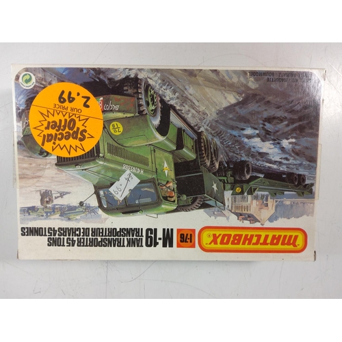 70 - 4 Matchbox model kits