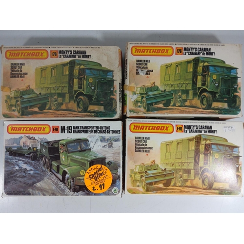 71 - 4 Matchbox model kits