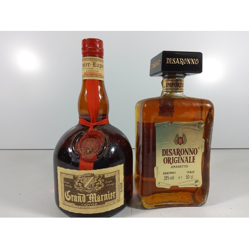 76 - Bottle of Disaronno & Bottle of Le Grand marnier