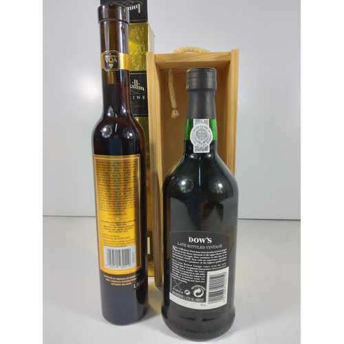 80 - Boxed Bottle of Dows port & Icewine Oak aged vodka