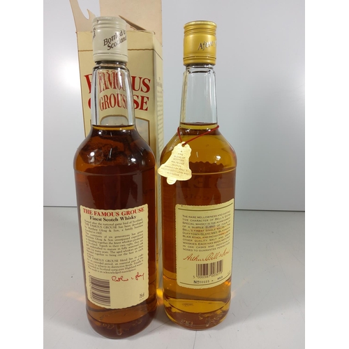 83 - Boxed Bottle of Famous Grouse Whisky & Bottle of Bells Whisky