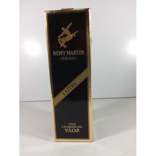 87 - Boxed 1L Bottle of Remy Martin Cognac