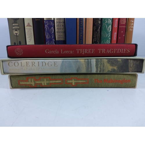 9 - Selection of 16 various books including Folio Society