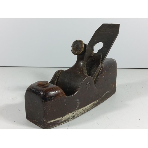 129 - Antique Robert Sorby wood and Metal block plane