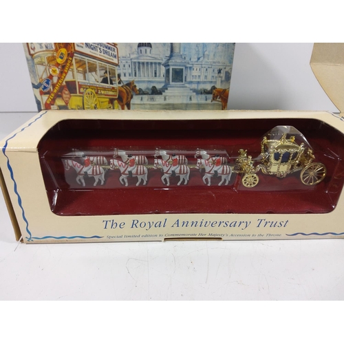 143 - Selection of boxed model vehicles including Match box and yesteryear & Mcdonalds lorry