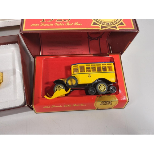 144 - 4 Boxed Matchbox models of yesteryear