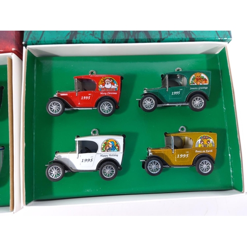 145 - 2 Matchbox Christmas Treasures 1994 &1995