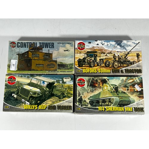 27 - 4 Airfix model kits