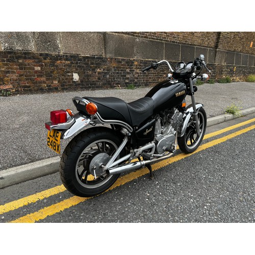 14 - Black 1982 YAMAHA XV750 SPECIAL, Registration LAE248X.
This motorbike is in lovely condition for its... 