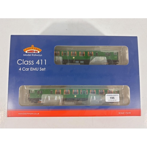 195 - Bachmann class 411, 4 car emu set