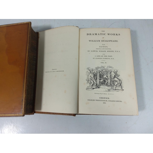 210 - Leather bound set of 11 books