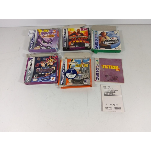 225 - 5 Boxed GameBoy Advanced games