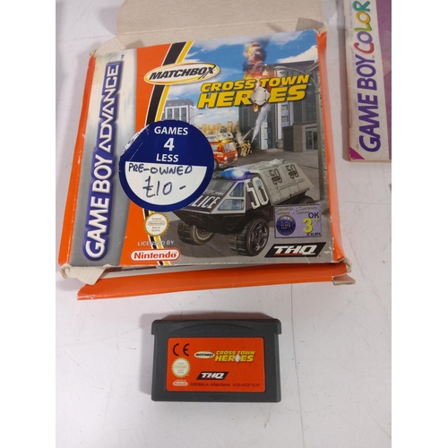 225 - 5 Boxed GameBoy Advanced games