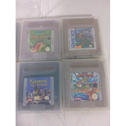 228 - Boxed selection of GameBoy cartridges