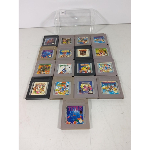 229 - Boxed selection of GameBoy cartridges