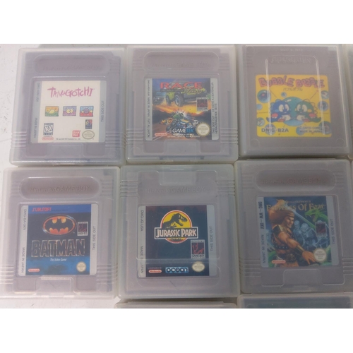 233 - Boxed selection of GameBoy cartridges