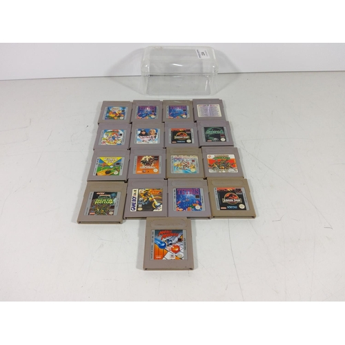 234 - Boxed selection of GameBoy cartridges