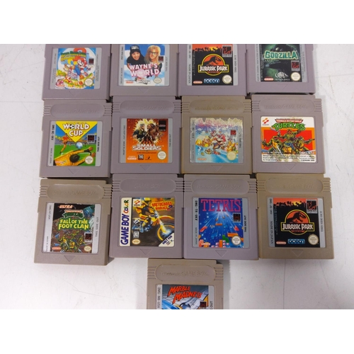 234 - Boxed selection of GameBoy cartridges