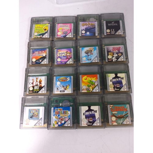 235 - Boxed selection of GameBoy cartridges