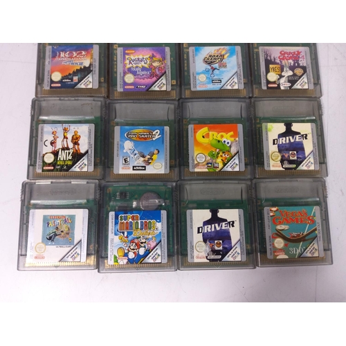 235 - Boxed selection of GameBoy cartridges