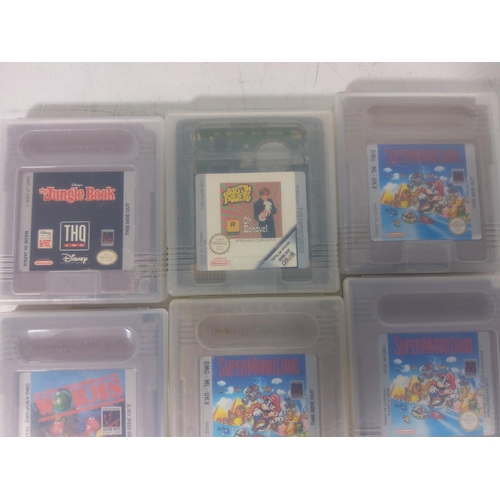 236 - Boxed selection of GameBoy cartridges