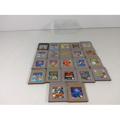 237 - Boxed selection of GameBoy cartridges