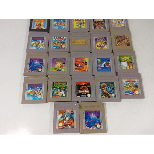 237 - Boxed selection of GameBoy cartridges