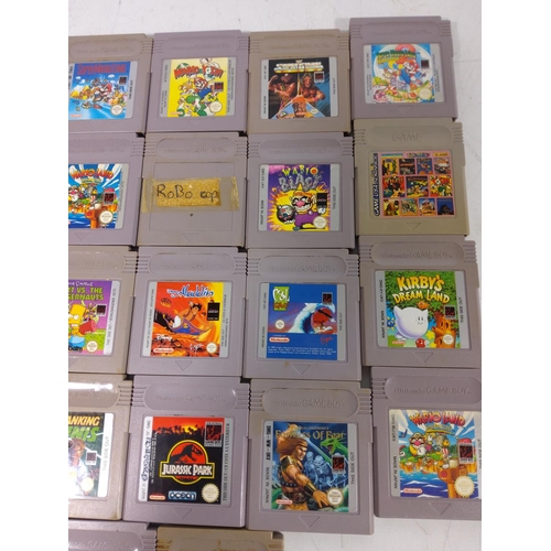 237 - Boxed selection of GameBoy cartridges