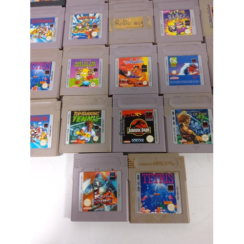 237 - Boxed selection of GameBoy cartridges