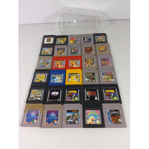 238 - Boxed selection of GameBoy cartridges