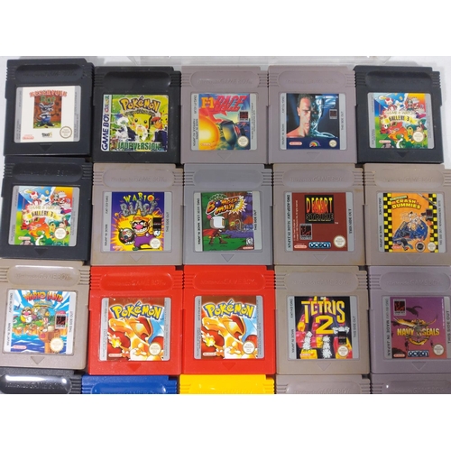 238 - Boxed selection of GameBoy cartridges