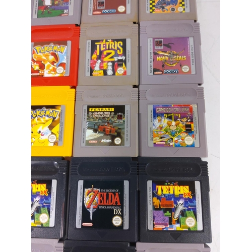 238 - Boxed selection of GameBoy cartridges