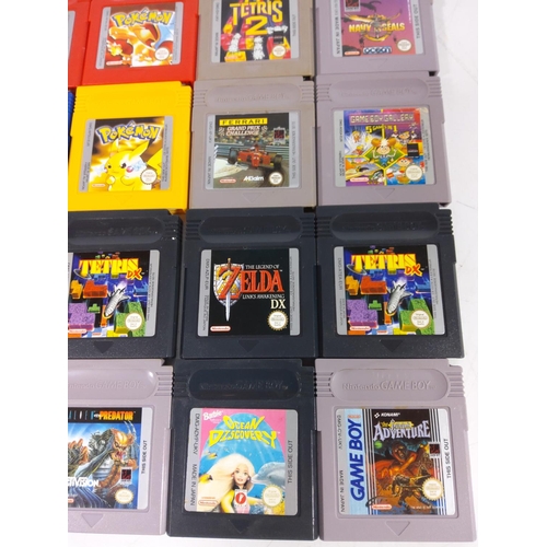 238 - Boxed selection of GameBoy cartridges