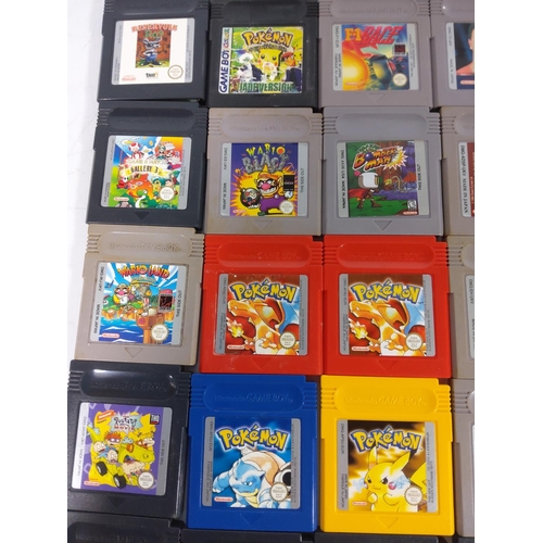 238 - Boxed selection of GameBoy cartridges