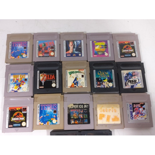 239 - Boxed selection of GameBoy cartridges