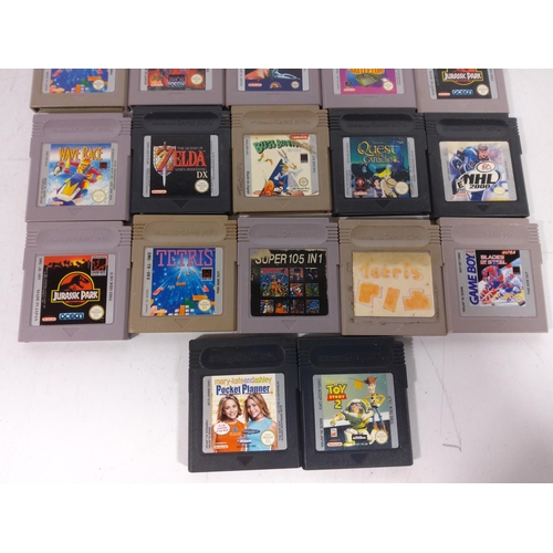239 - Boxed selection of GameBoy cartridges