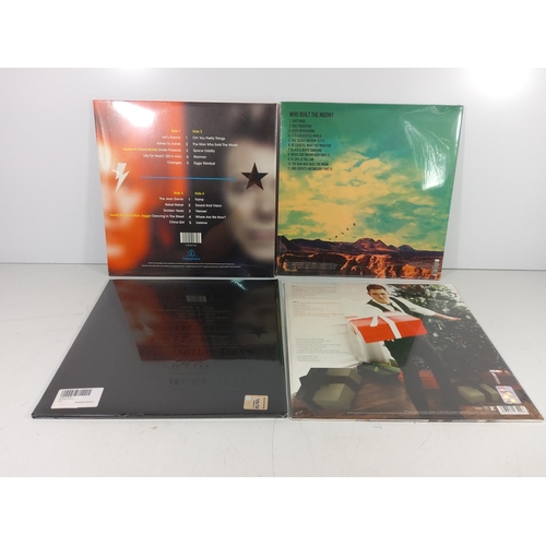 245 - Selection of vinyl incl new and sealed by Bowie and Noel Gallagher